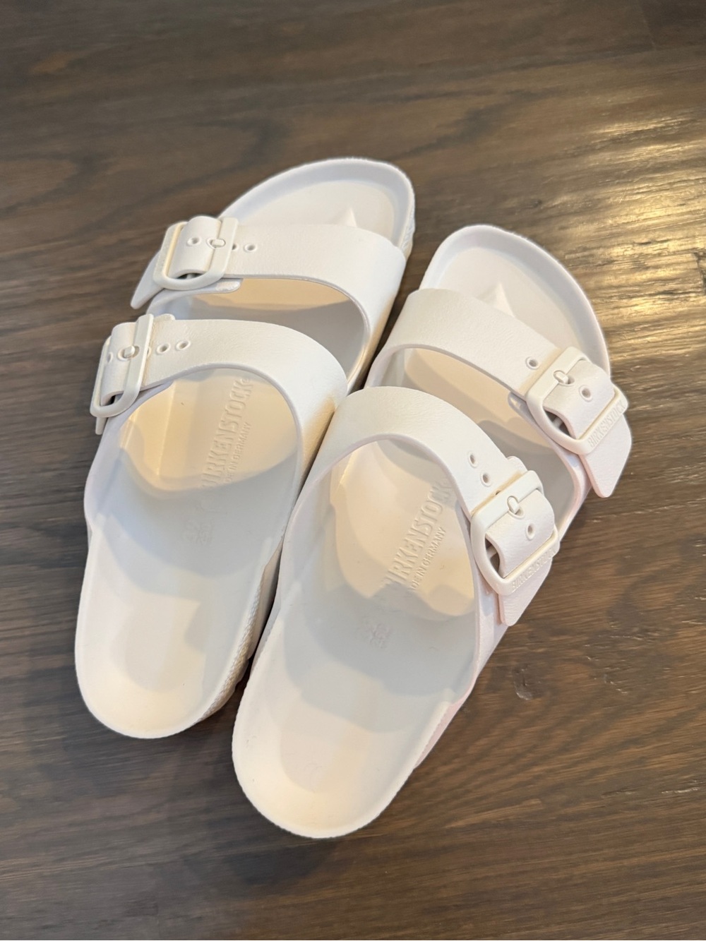 Birkenstock Arizona Essentials Waterproof Slide Women Sandal White Color EU 39
